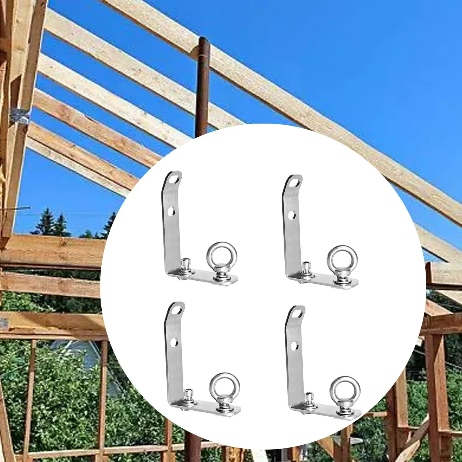 

Комплект из 4 универсальных ограничителей нагрузки для креплений на крышу автомобиля, для каяков, обеспечения безопасности снаряжения и багажа, аксессуары для багажников на крышу, для Т-образных пазов, для поперечных дуг грузовиков, сверхпрочные