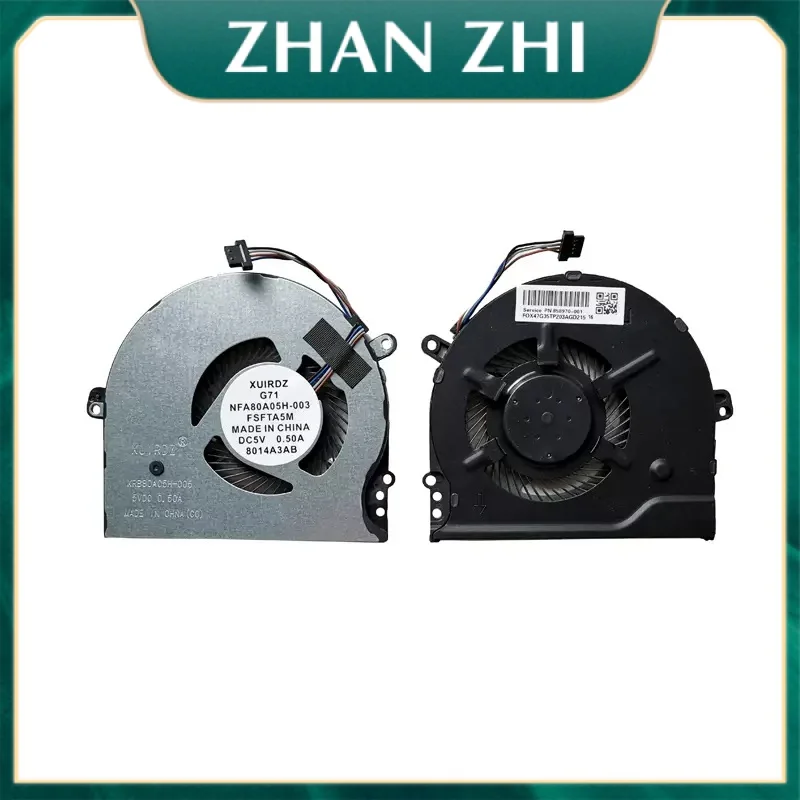 New Laptop Cooler CPU GPU Cooling Fan For HP 15-CC TPN-Q191 Q201 Q189 15-CK 14-B K 14-BP