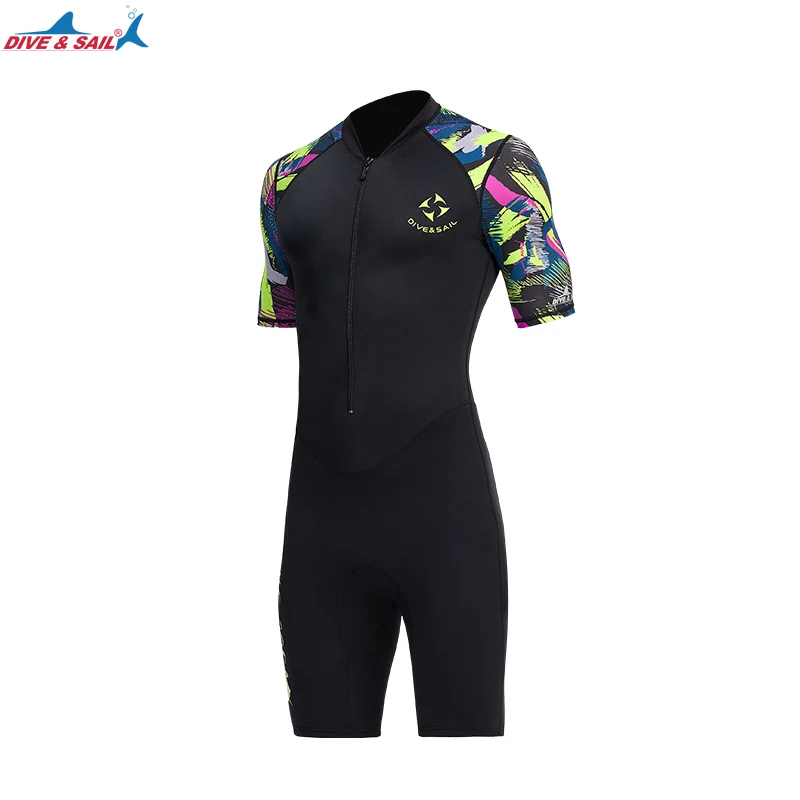 Traje de neopreno de una pieza para adultos, traje de buceo de 1,5mm, para esnórquel, natación, surf, canoa, traje de baño térmico UPF50 +