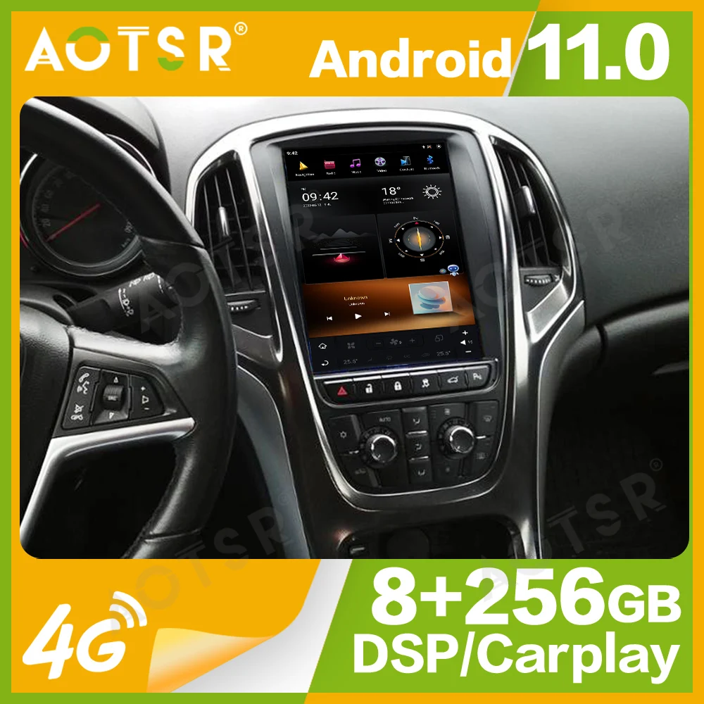 10.4'' Qualcomm 8 core For Opel Vauxhall Holden Astra J 2010-2013 Car Radio Multimedia Player Android 11 Auto GPS Navi Carplay