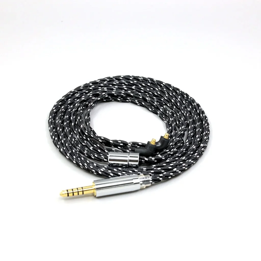 OCC Mixed OFC Twisting Nylon Earphone Cable For Etymotic ER4SR ER4XR ER3XR ER3SE ER2XR ER2SE LN008720