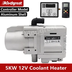 12V 5KW powłoka aluminiowa sterownik LCD samochód Motherhome Rv chłodziwo bojler podobny Eberspacher Webasto Thermo Top