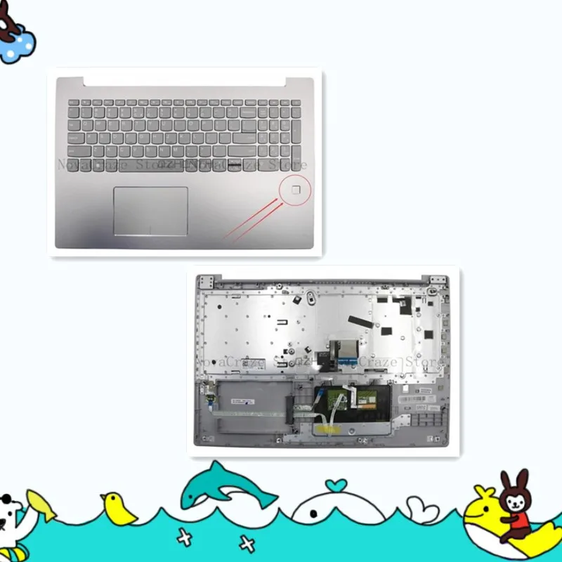 

5CB0N98739 Новый для IdeaPad 520-15IKB 520-15 Верхний корпус упора для рук с клавиатурой с подсветкой