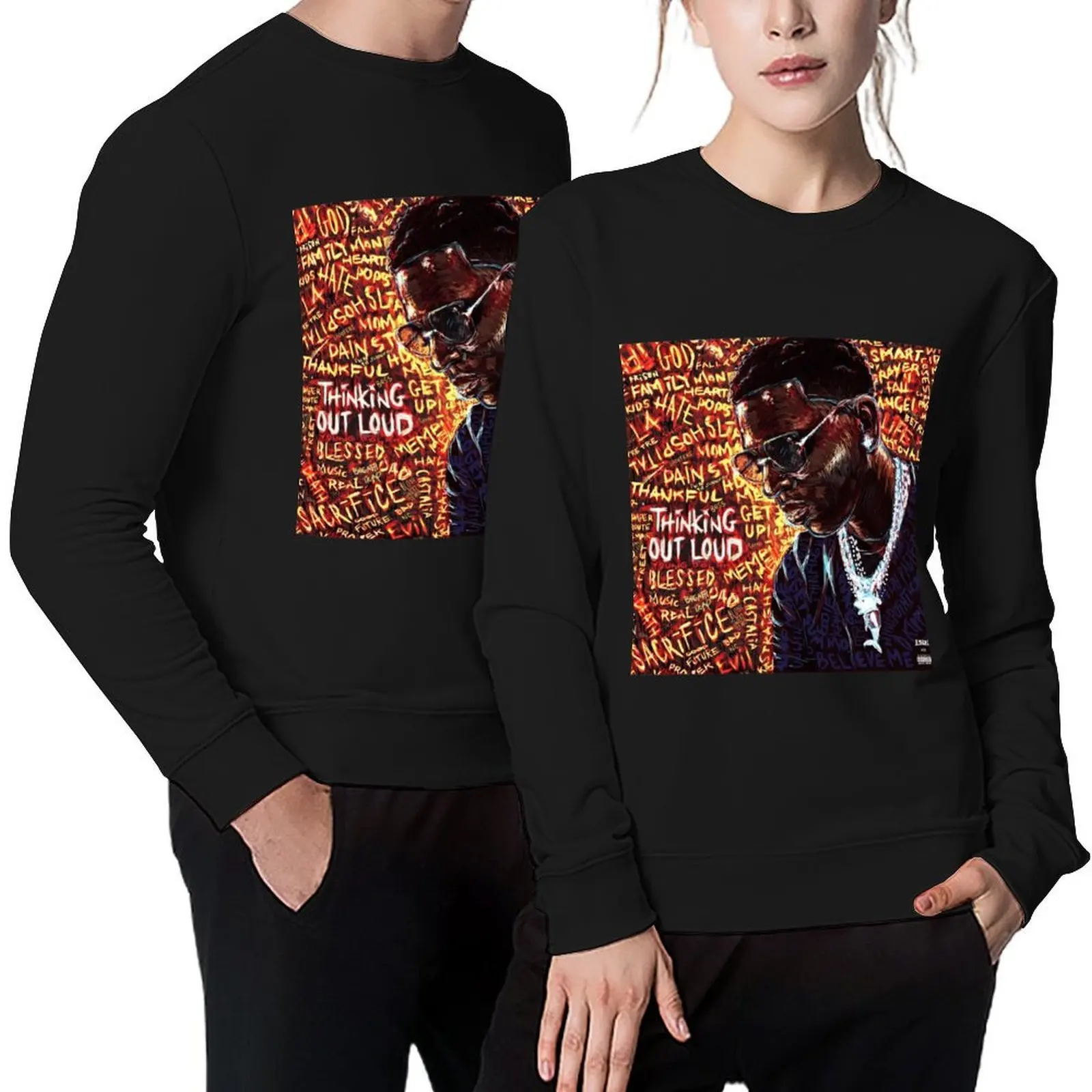 

Thinking Out Loud - Young dolph Pullover tracksuit men aesthetic clothing tracksuit fashion men hooded sweatshirts