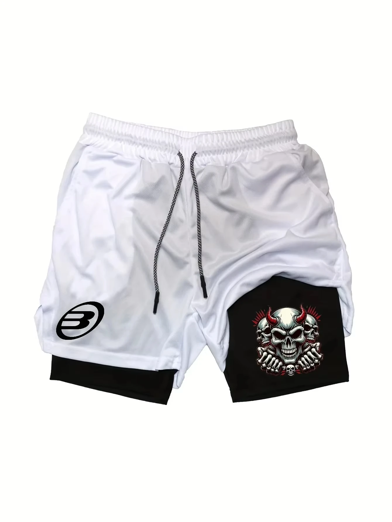 

Men's summer 2025 quick drying sports shorts breathable mesh elastic waistband casual sportswear running