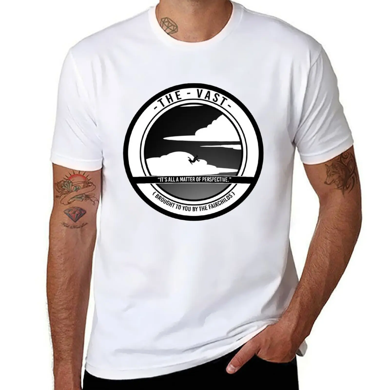 

The Vast - Badge T-Shirt man tshirt t shirts for man pack cotton T-Shirt