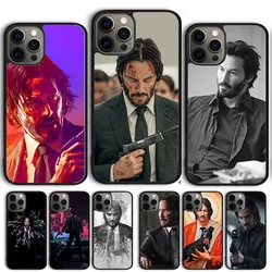 Keanu reeves Saint John Wick Phone Case Cover For iPhone 15 16 14 13 12 Pro Max mini 11 Pro Max XS XR Plus Coque Shell