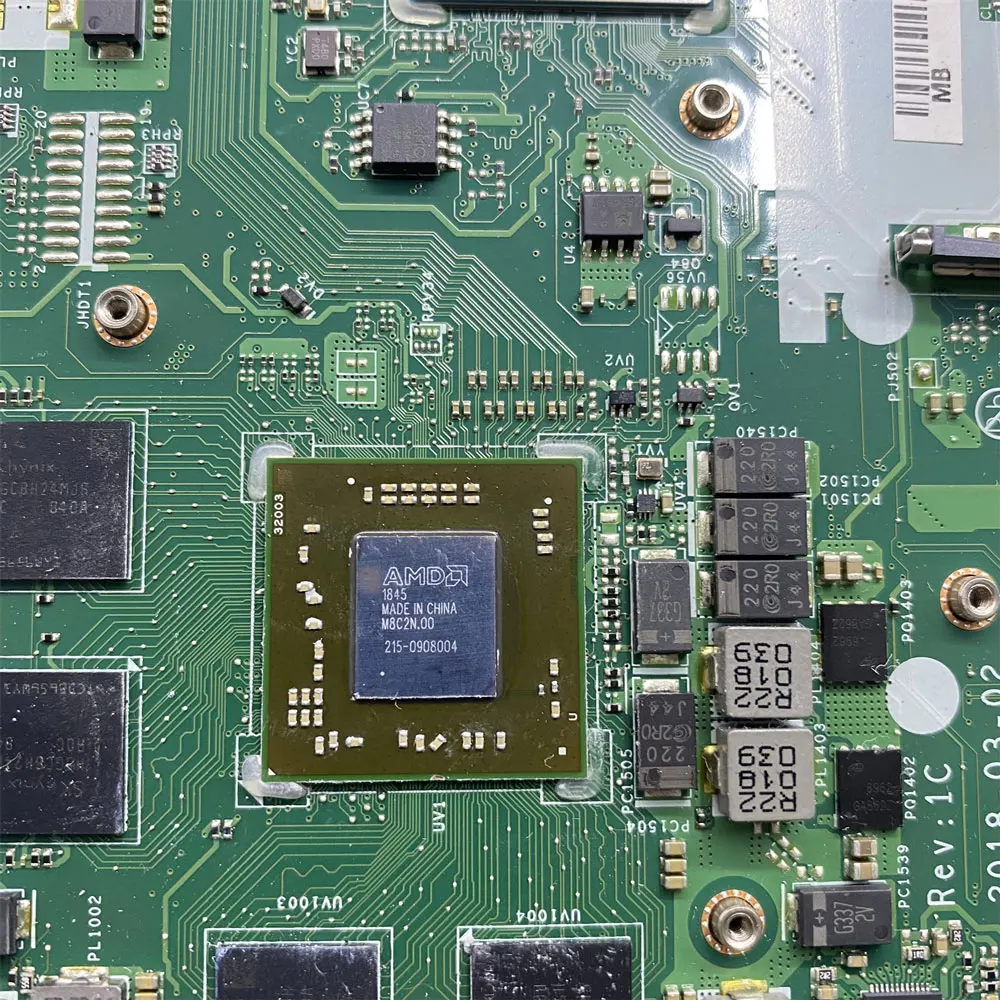 DH5JV LA-G021P placa-mãe para Acer Aspire A315-41 A315-42G laptop placa-mãe com R3 R5 CPU NBGYB11001 Radeon 530/560X GPU