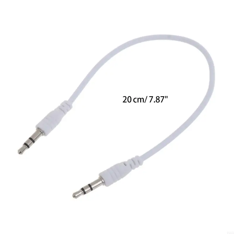 T5EA 3.5mm nam sang nam nổi Aux Bộ chuyển đổi cáp TRS cho máy tính xách tay loa nghe ô tô
