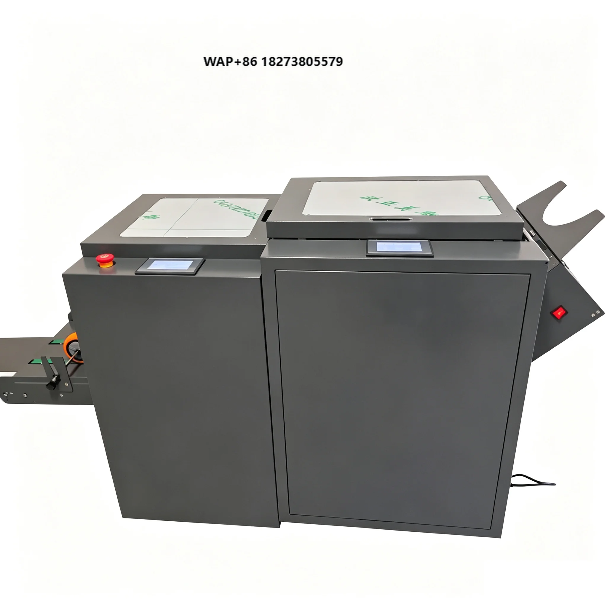 S33 + 30 Automatic A4 A3 Double Line Stapler Folding Binding Booklet Making Machine with Trimming Function