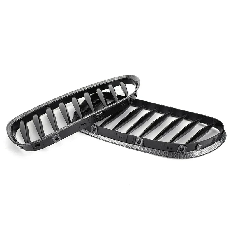 Car Styling Grill Front Center Wide Kidney Hood Replacement Grilles for BMW Z4 Roadster E85 3.0i/3.0si/M3.2 2002 2003 2004-2009