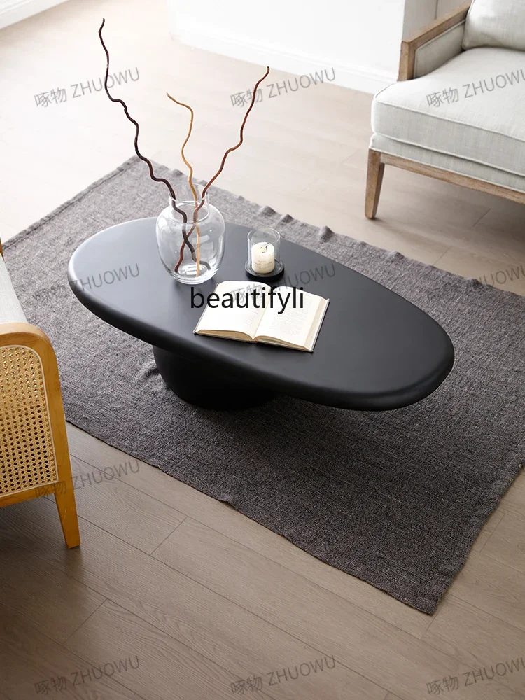 zzPost-Modern Style Irregular Tea Table Special-Shaped Tea Table Middle-Ancient Living Room B & B Art