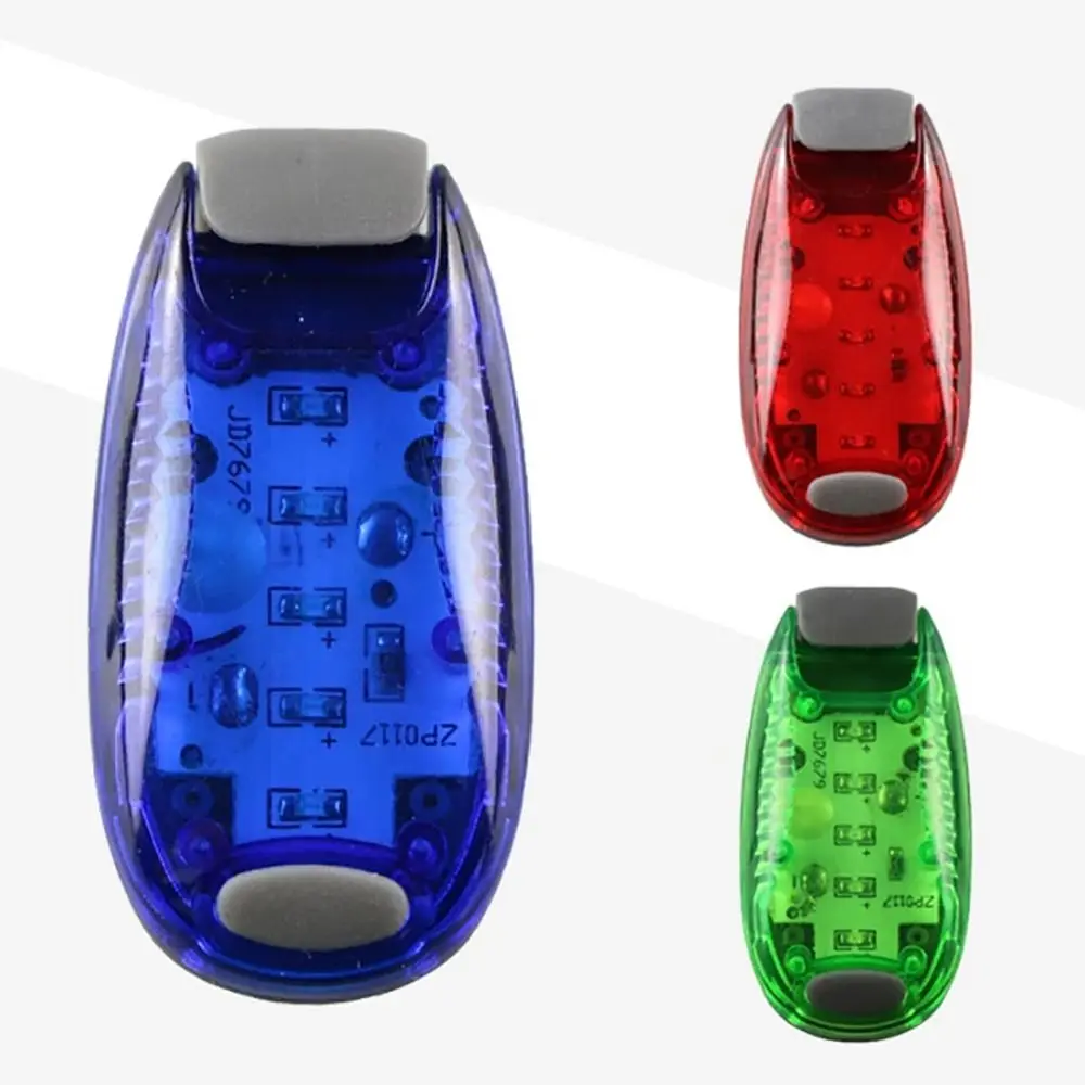 Waterproof Navigation LED Lights Blue/Red/Green Signal Lamp Safety Light Clip On Side Marker 5LEDs Cycling Lamp Marine Boat
