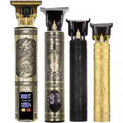 OHS Rechargeable Vintage T9 Cordless Hair Cutting Machine Electric Shaver For Man Hair Clipper Barber Trimmer Beard Razors