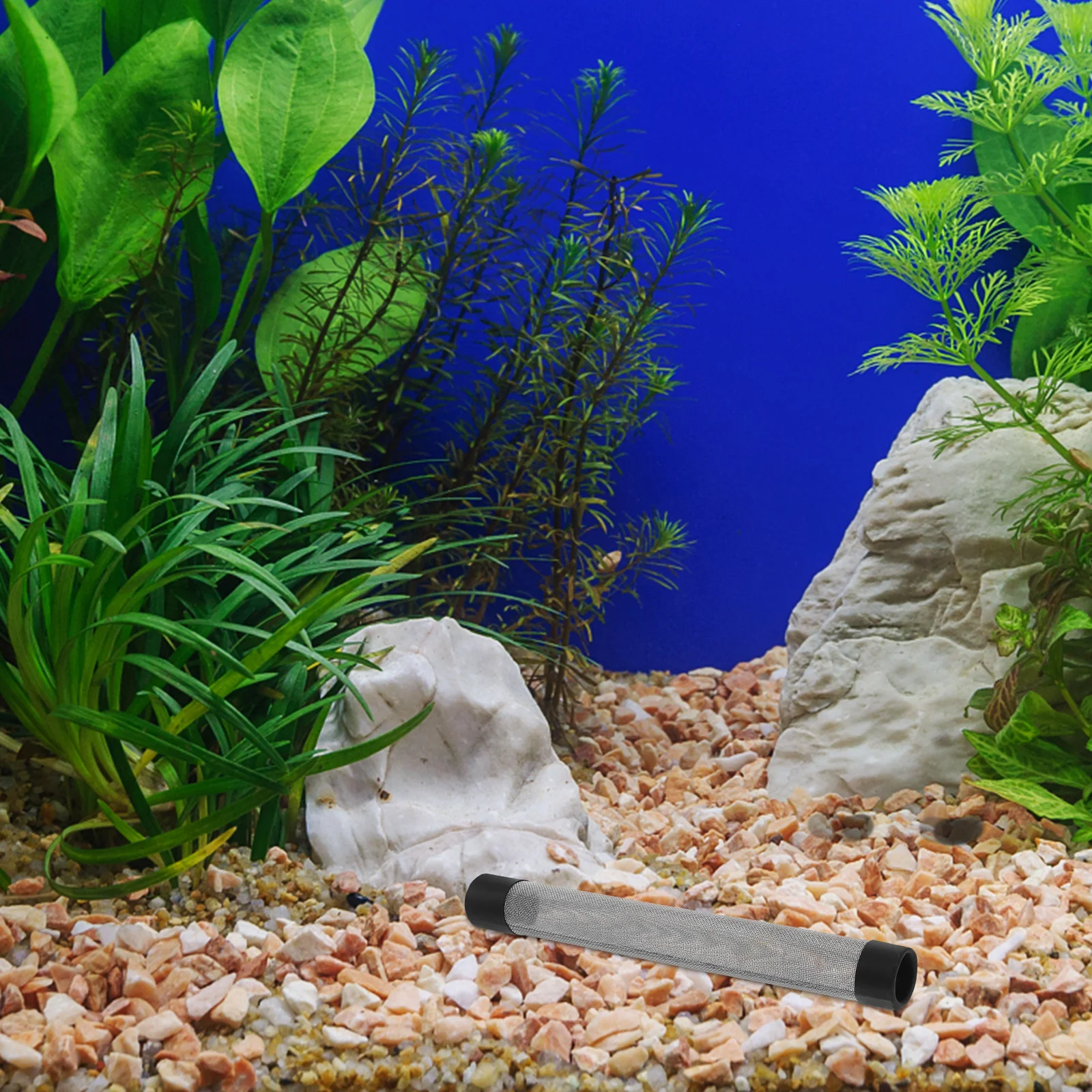 

Stainless Steel Mesh Filter Guard Shrimp Protection Aquarium Turtle Tank Intake Inflow Strainer High Efficiency Filtration