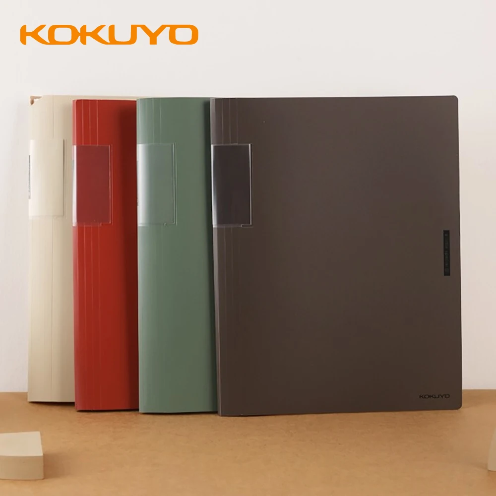 Japan KOKUYO One Meter New Pure Information Book A4 Large-capacity Folder Multilayer Page Turning Collection Book Office Storage