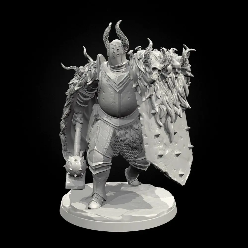 38mm 50mm 75mm Ghost Emperor's Imperial Guard Resin Soldier Assembly Model 3D Printed DIY Coloring Figurines