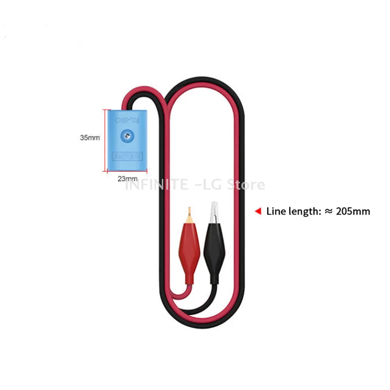 RL-910 بطارية التفكيك السريع خط الغراء واجهة TYPE-C للهاتف 16 إصلاح بطارية ديغلو فصل خط أداة