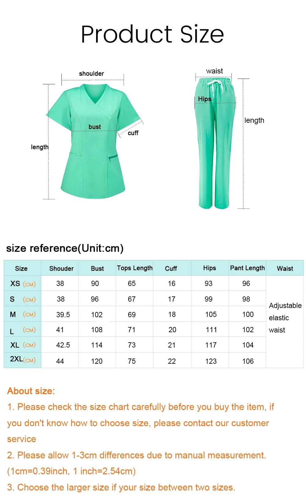 Medical Uniform Women's Scrub Set Stretch Soft Y-Neck Top and Pants Hospital Pet Clinic Doctor Costume Dental Scrubs Suits