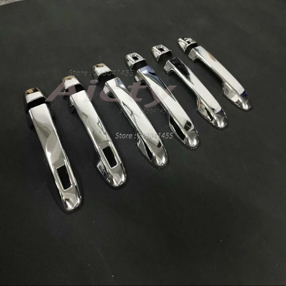For Toyota Voxy 80 Series 2018 2019 2020 ABS Chrome Door Handle Cover Trim Handles Covers Door Bowl Cover Trim Car Accessories