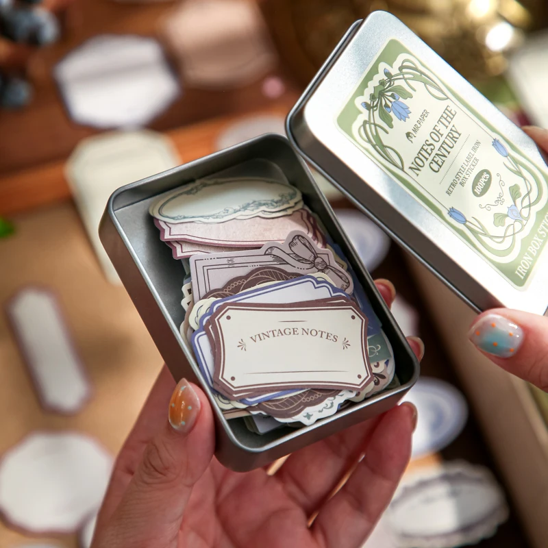 

3 упаковки/лот, серия ценных заметок, милая ретро декоративная бумажная наклейка