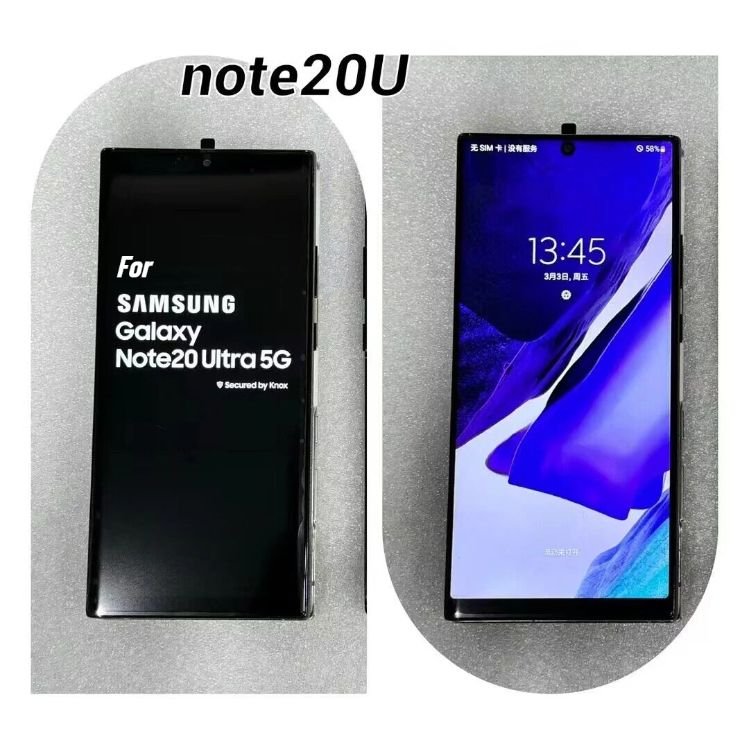 6.8'' TFT LCD Screen for Samsung Galaxy Note 20 Ultra Display N986B/DS N986U Touch Screen Digitizer Replacement