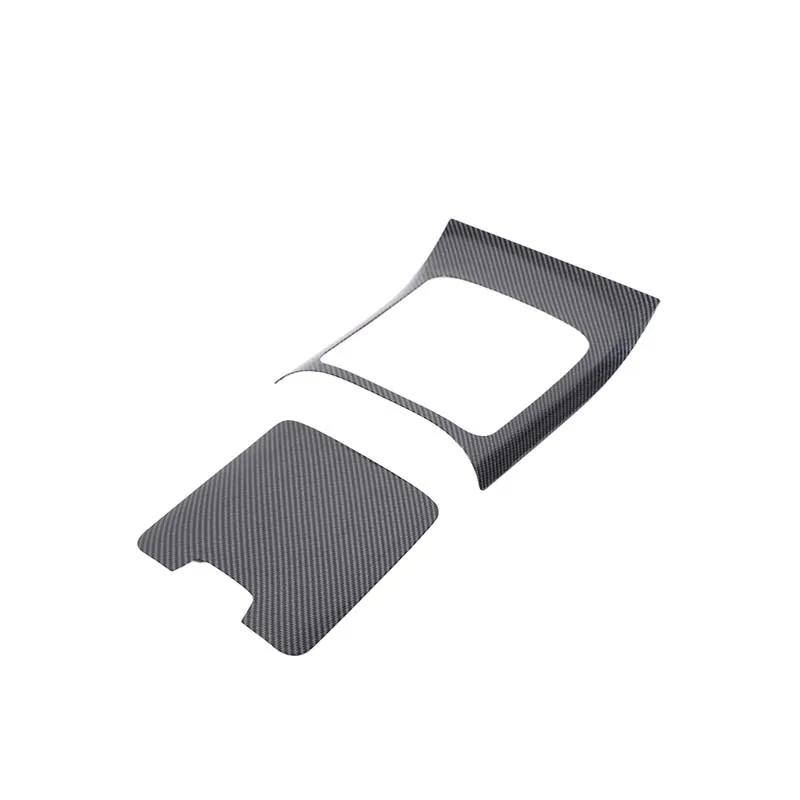 For Mercedes Benz S Class W223 2021-2024 ABS Carbon Fiber Car Center Console Gearshift Panel Decoration Cover Trim Accessories