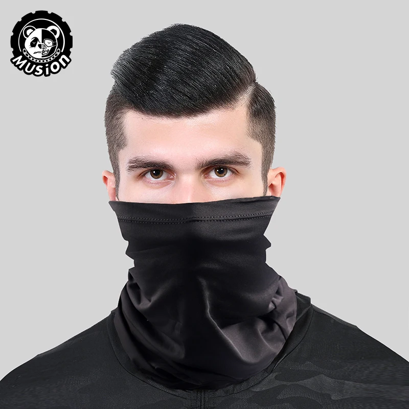 Musion cosido antipolvo UV Bandana pañuelo para la cabeza máscara facial diadema