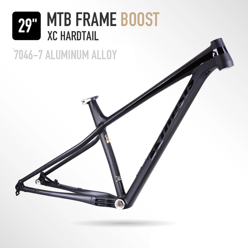 29ER MTB Mountain Bike Hard Tail XC Frame Aluminum Alloy 14/15/17 142 THR or 148mm Boost Bicycle Parts