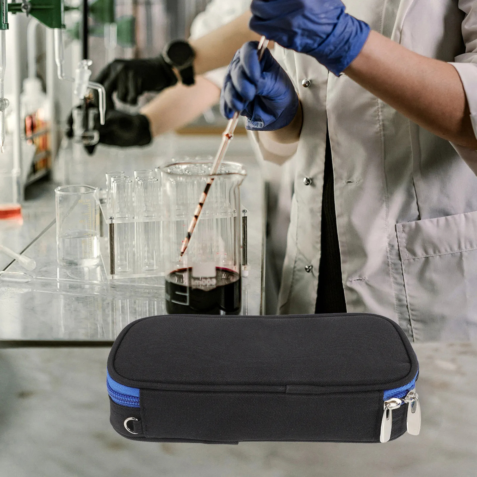 

Портативный дорожный футляр для инсулина с герметичной застежкой-молнией, изысканное исполнение, высококачественный безопасный материал, термоизолированный, для диабетиков