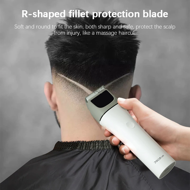 XIaomi Youpin Electric Hair Clipper Cordless Hair Trimmer Ceramic Wear-resistant Blade Household Rechargeable Electric Shaver