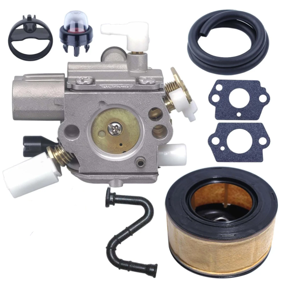 Complete Carburetor Assembly Kit for MS251C Chainsaws Featuring Bulb and Essential Parts for Improved Performance