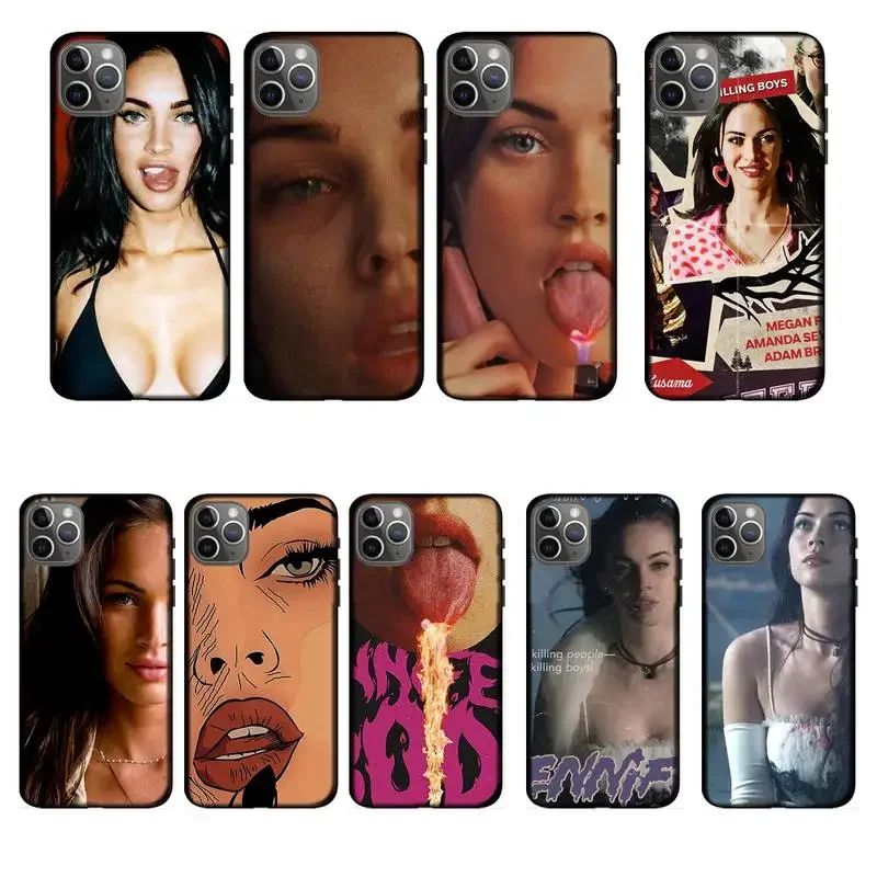 Megan Fox Jennifers Body Phone Case For iPhone 11 12 Mini 13 Pro XS Max X 8 7 6s Plus 5 SE XR Shell