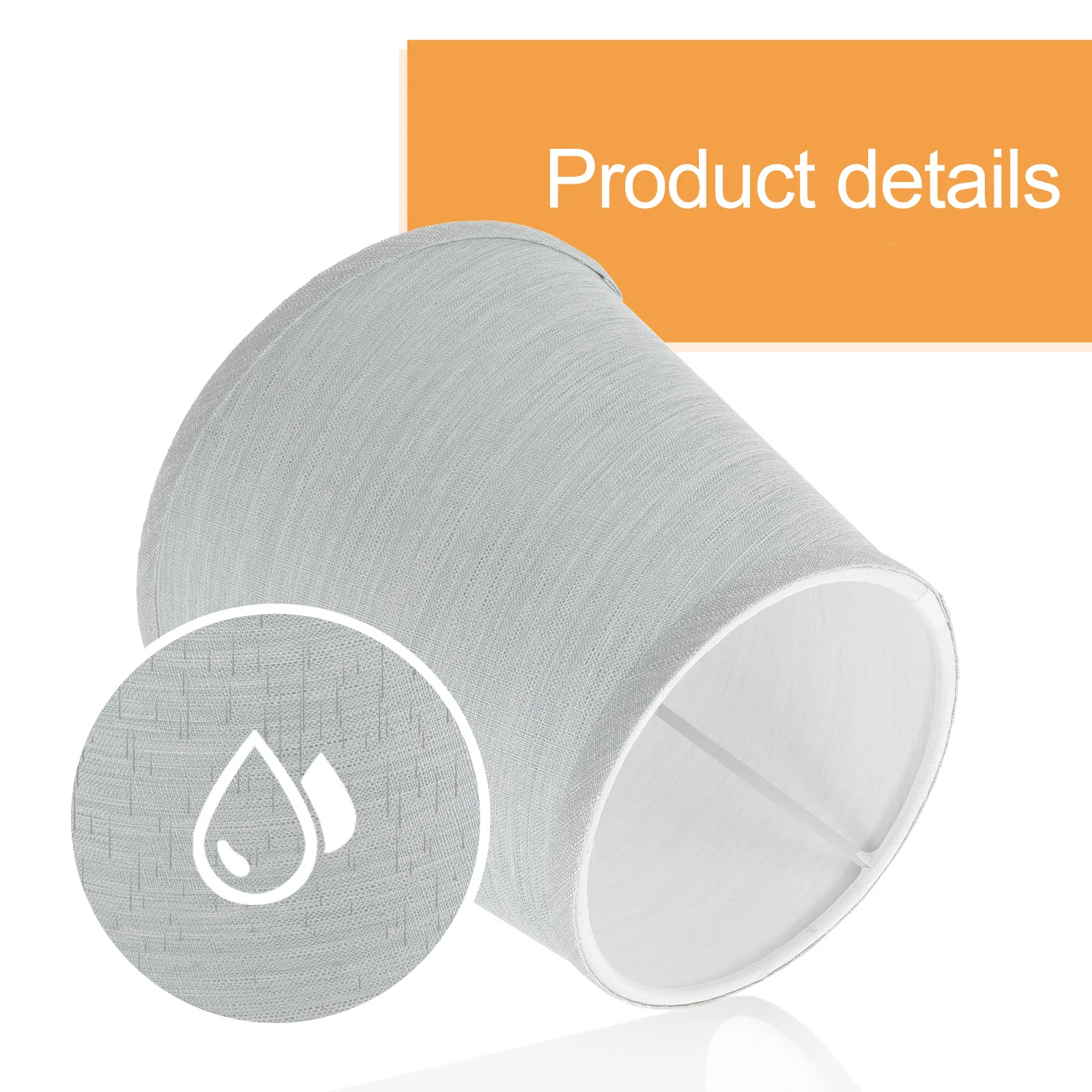 

1Pcs Household Lamp Cover Modern Style Cloth Shade for Ceiling Light Desktop Lamp Soft Lighting Solution