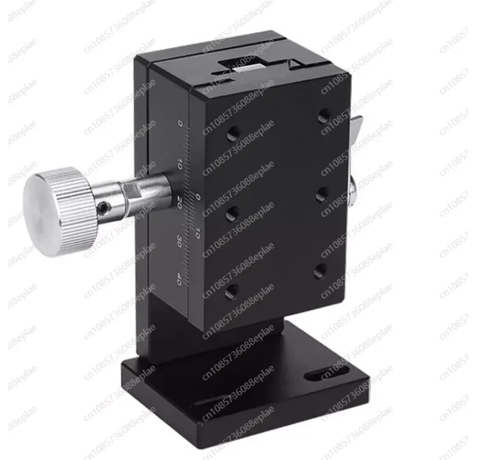 High Precision Z Axis LWZ4040 Dovetail Groove Manual Platform Rack and Pinion Drive  Knob Fine-Tuning Displacement Slide ZWG40