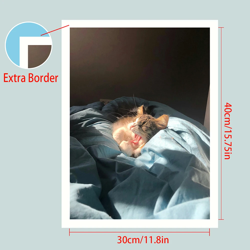 1 قطعة صورة مخصصة مع إطار DIY أو ملصق بدون إطار، طباعة قماشية مخصصة لعيد الفصح، لوحة معلقة قابلة للتخصيص