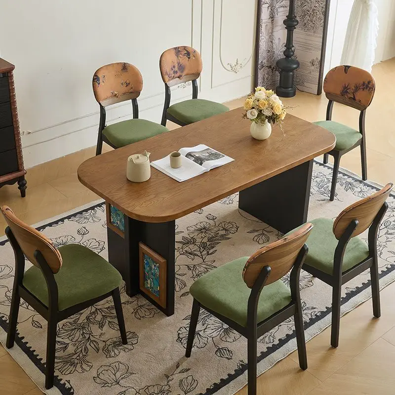 

Unique Design Dining Table Luxury Minimalist Modern Kitchen Dining Table Side Living Room Mesas De Jantar Furniture Home