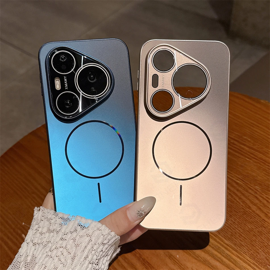 Casing Cat Metalik Matte Magne - Huawei Pura 70 ulasan dan harga