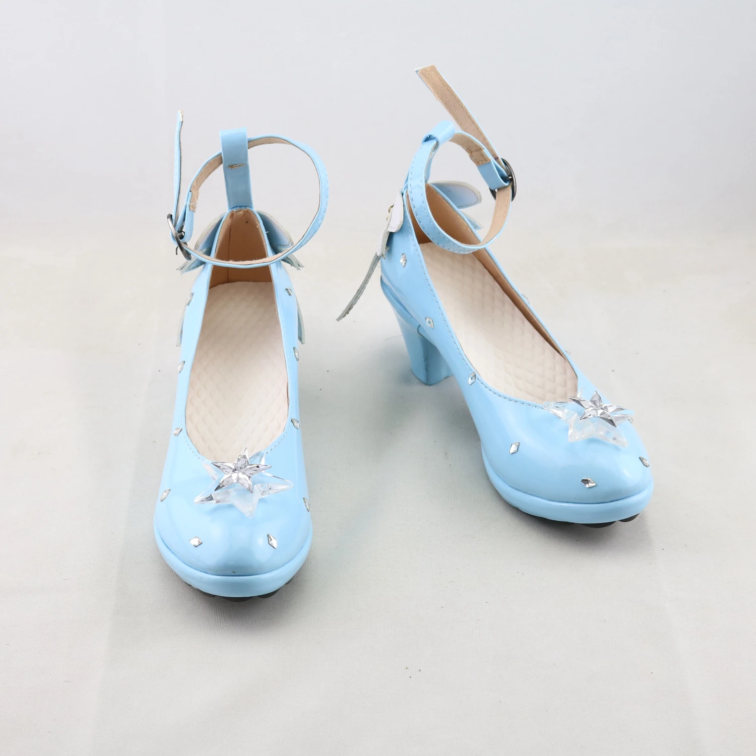 Ice and Snow Hatsune Miku Princess Cosplay Shoes Women Man Hatsune Miku Cos Anime Performance Shoes