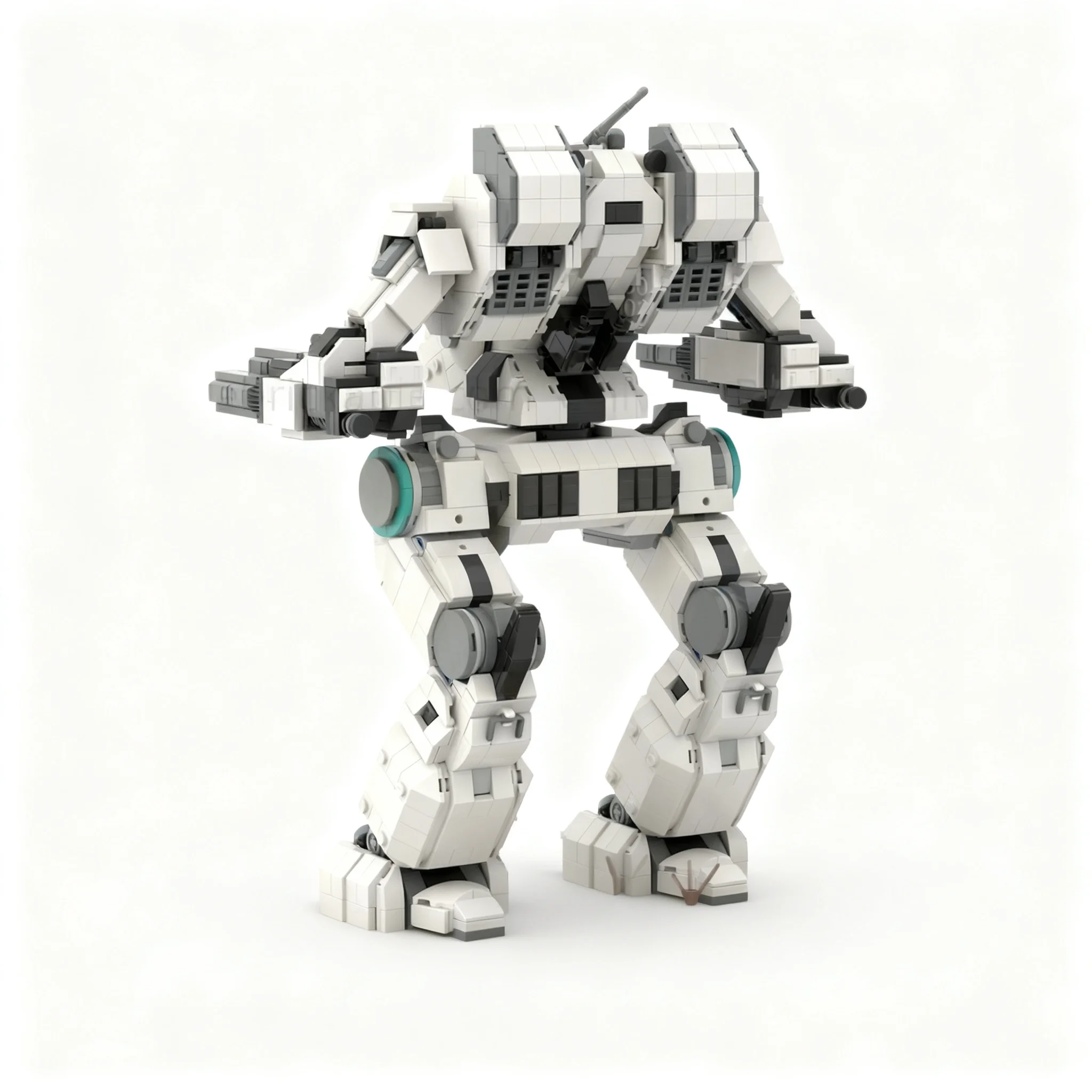 2198pcs MOC Mad Dog Vulture Prime Battletech Mechwarrior Space Model Building Blocks Architecture Toys Birthday Gifts Assemble