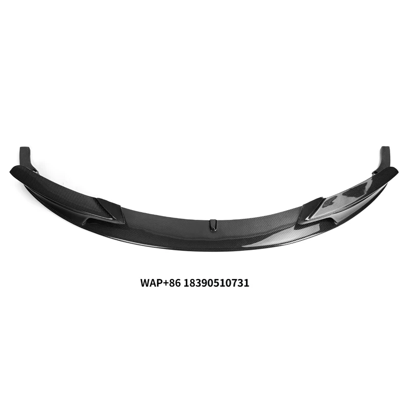 

Wet Carbon Fiber Car Parts Mp Style Glossy Black Front Bumper Lip for 3 Series F30 F35 2013-2018