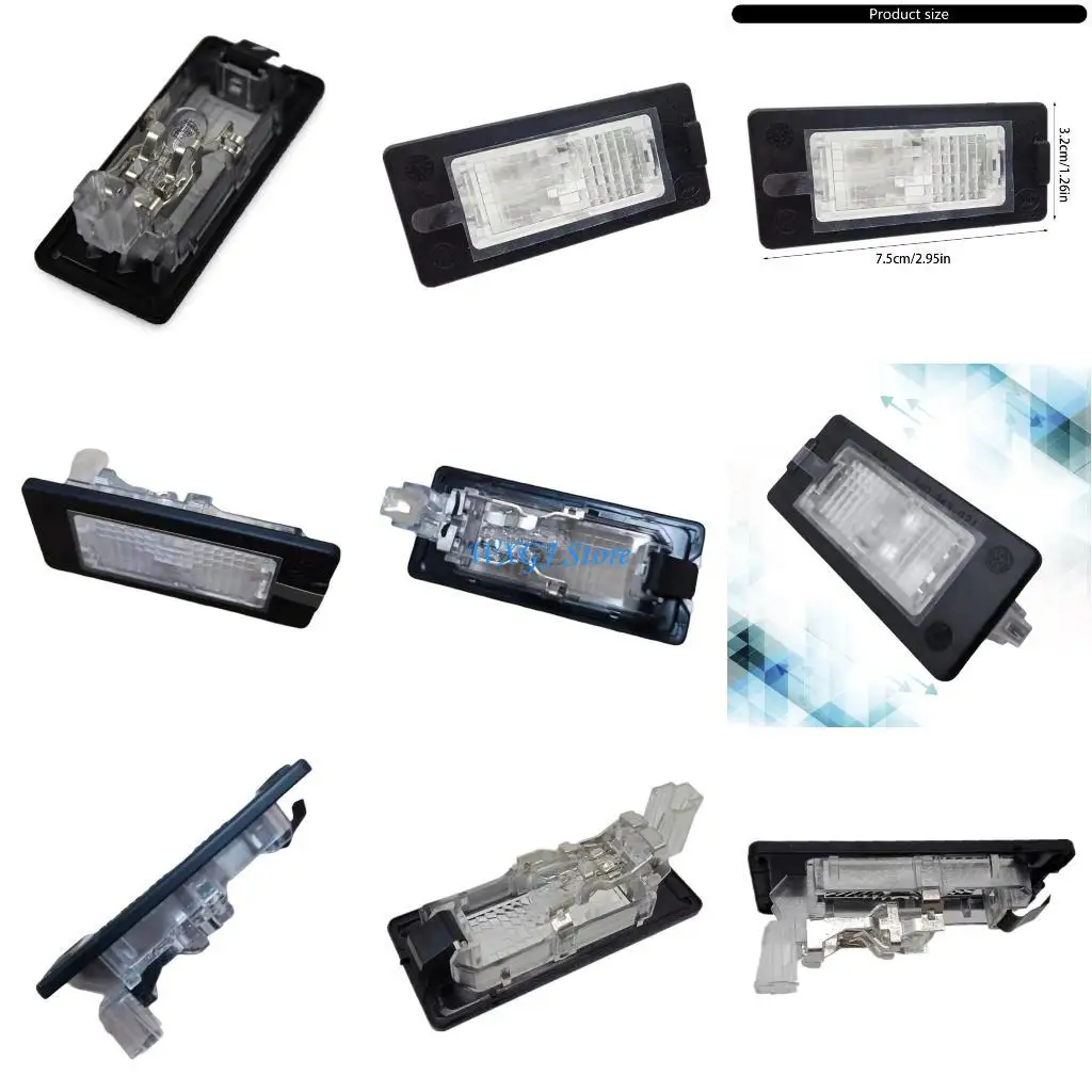 

37JE Streamlined Design License Plate Light for Improved Aesthetic and Functionality