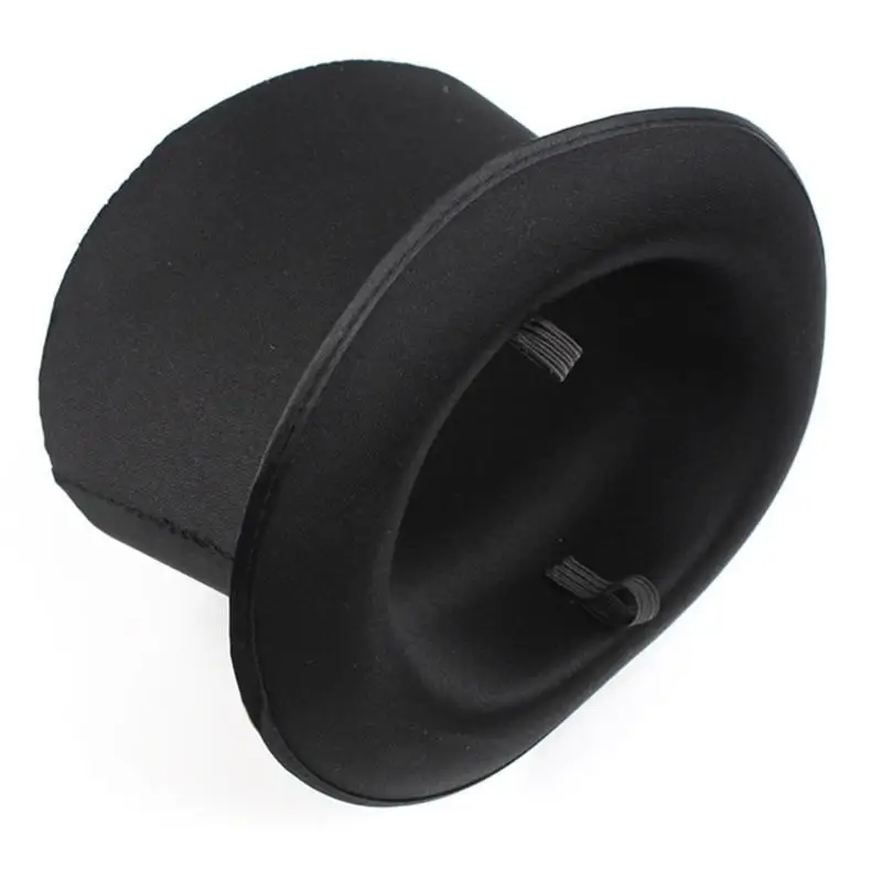 652F Elegante Sombrero Magos Sombrero Copa Diadema para Accesorio Unisex Elegante Sombrero Señora Panamá