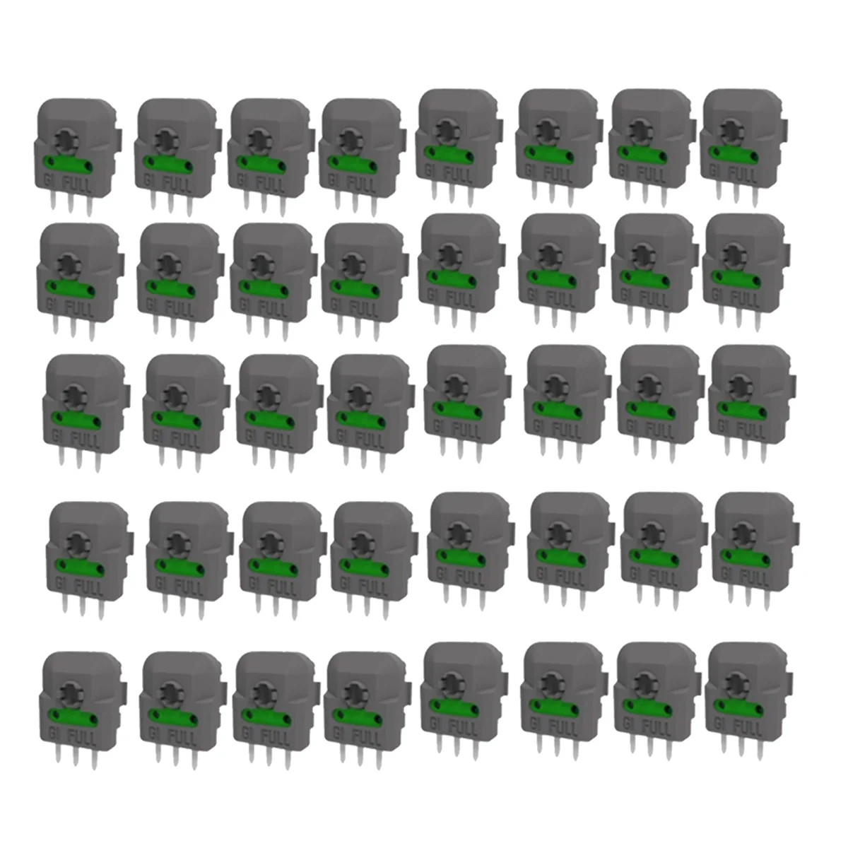 40PCS Hall Joystick Potentiometer Sensor Module for Xbox Controller Hall Joystick Universal Axis Resistor Micro-Switch,B  -T44C