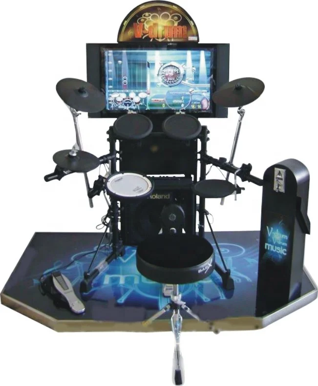 Amusement  Coin Operated Games Arcade Jazz Drum Machine Simulator Music Machine