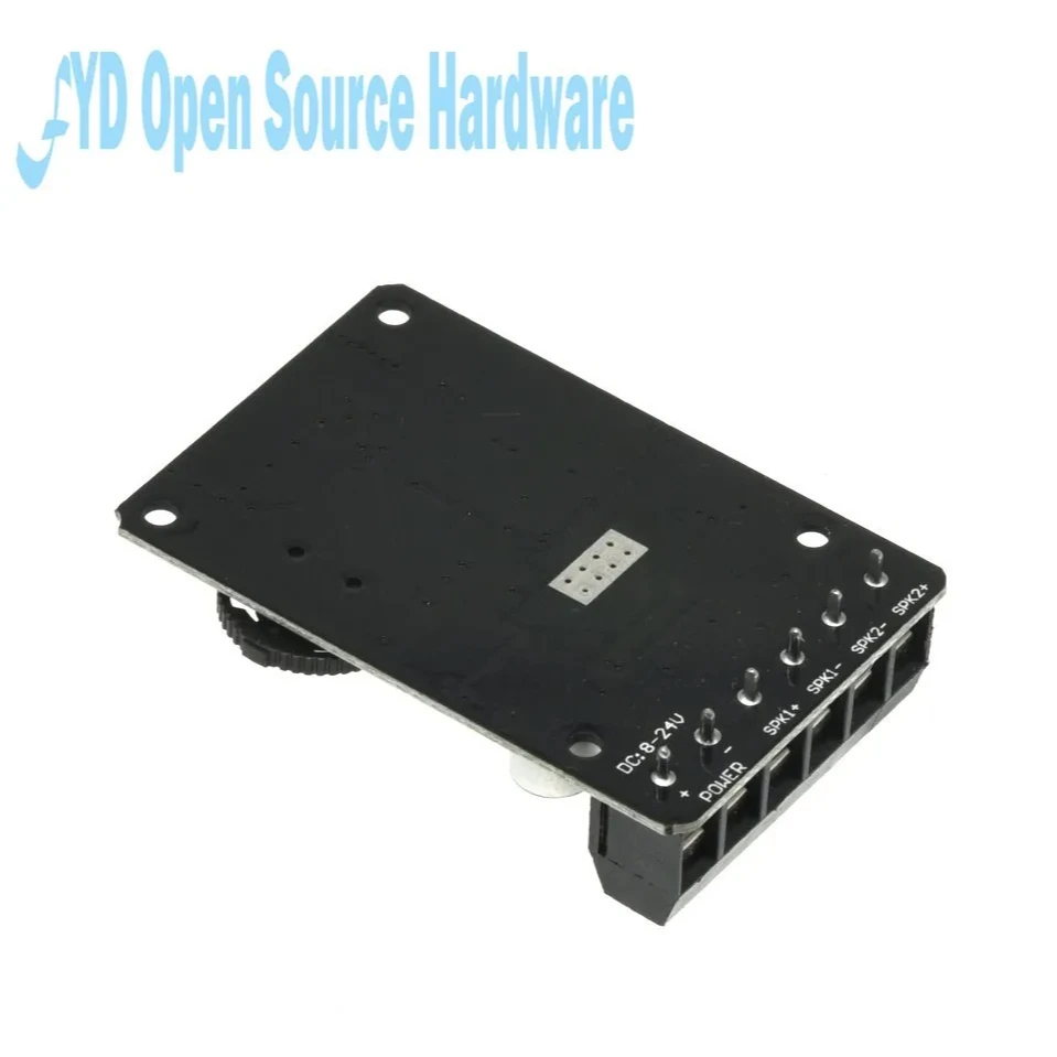 10W / 15W / 20W Stereo Bluetooth-compatible Power Amplifier Board 12V/24V High Power Digital Amplifier Module XY-P15W