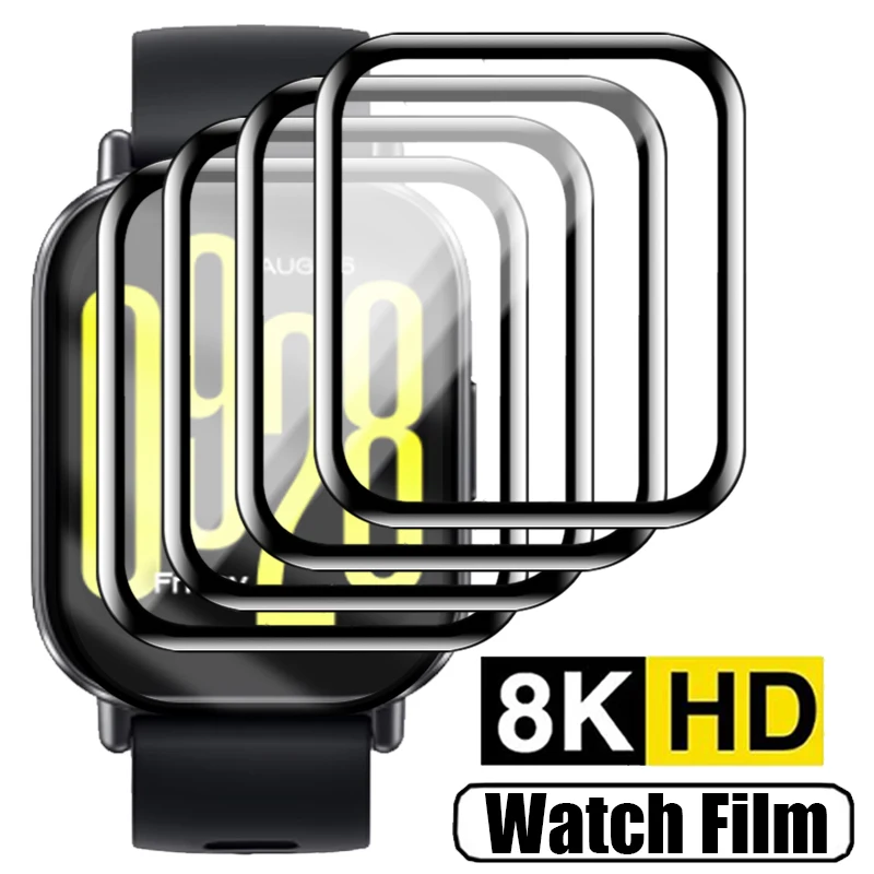 

Прозрачная мягкая пленка HD для смарт-часов Xiaomi Mi Redmi Watch 5 Active, защита экрана от отпечатков пальцев, не закаленное стекло