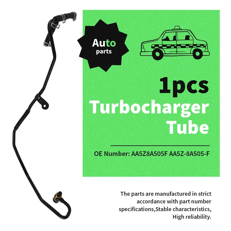 

AR-NEW Turbocharger Pipe Coolant Tube AA5Z8A505F AA5Z-8A505-F For Ford Explorer 2011-2019 Intake Housing To Upper Rad Hose