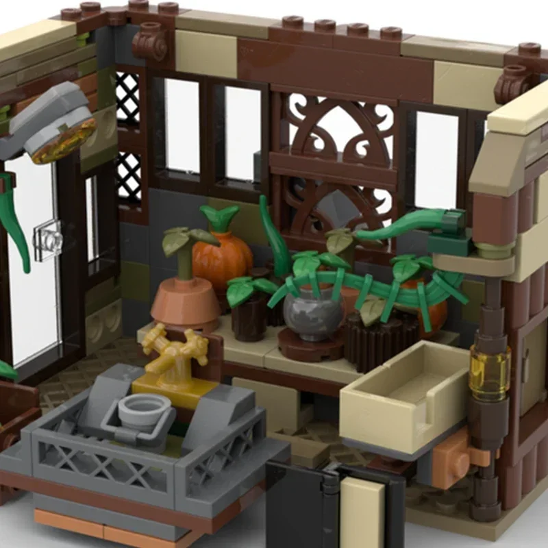 Films scolaires modulaires modèle Moc briques de construction serre et toit technologie blocs cadeaux jouets de noël bricolage ensembles assemblage