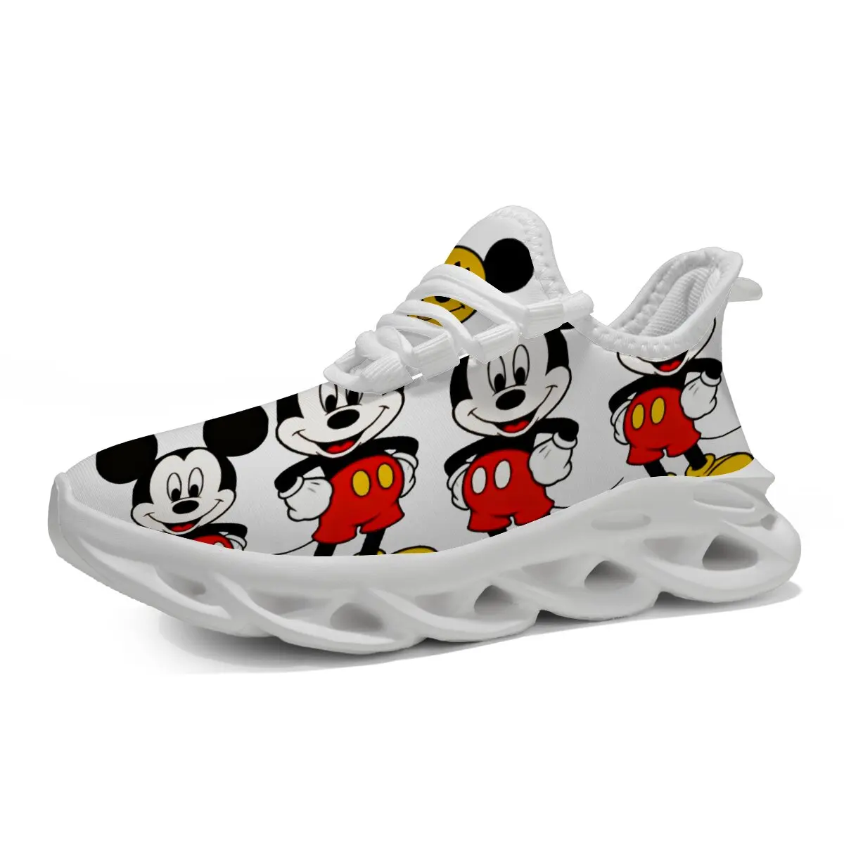 

Mickey Mouse Pattern Lightweight Casual Sports Shoes Lightweight Children's Black Sneakers Breathable Sneakers Hello Kitty